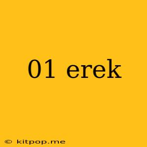 01 Erek