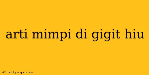 Arti Mimpi Di Gigit Hiu