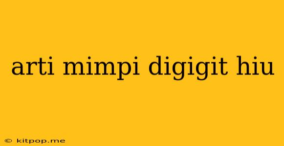 Arti Mimpi Digigit Hiu