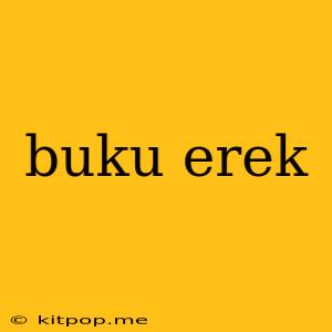 Buku Erek