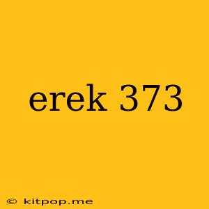 Erek 373