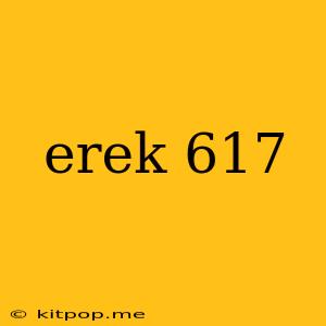 Erek 617