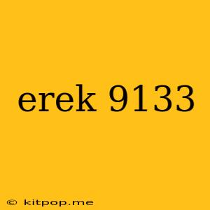 Erek 9133