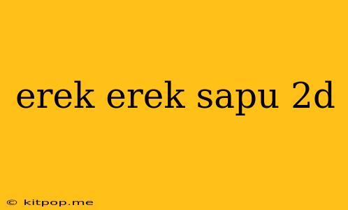 Erek Erek Sapu 2d