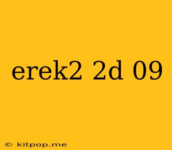 Erek2 2d 09