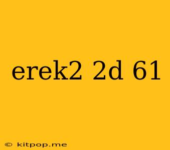 Erek2 2d 61